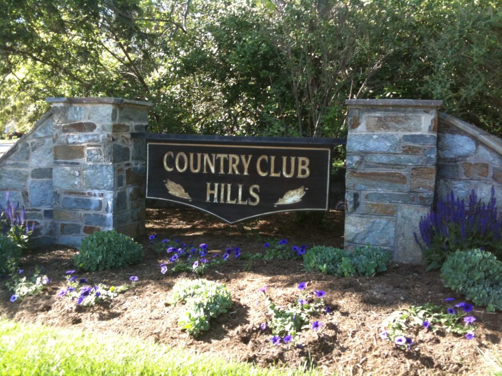 Country Club Neighborhood Arlington VA