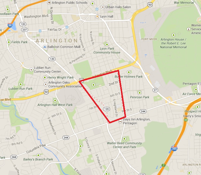 Arlington VA Neighborhood Arlington Heights