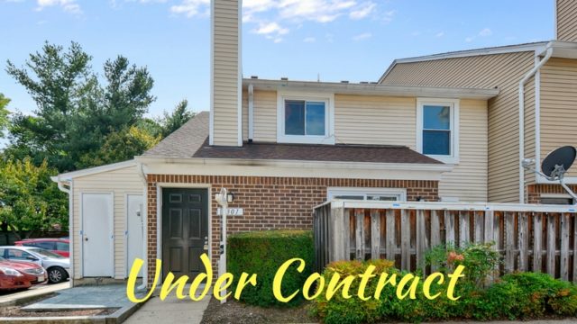 Under Contract at Pembrook Village Condo Alexandria